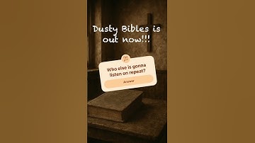 Thumbnail of Dusty Bibles out NOW!! 🙏😝🔥