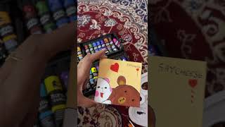 #canvas #art #painting #cute #love #canvaspainting #youtubeshorts #love #instagram #dailyvlog