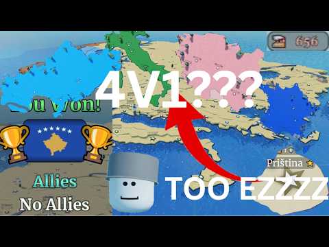 I DESTROYED this Conquer the World server as Kosovo.