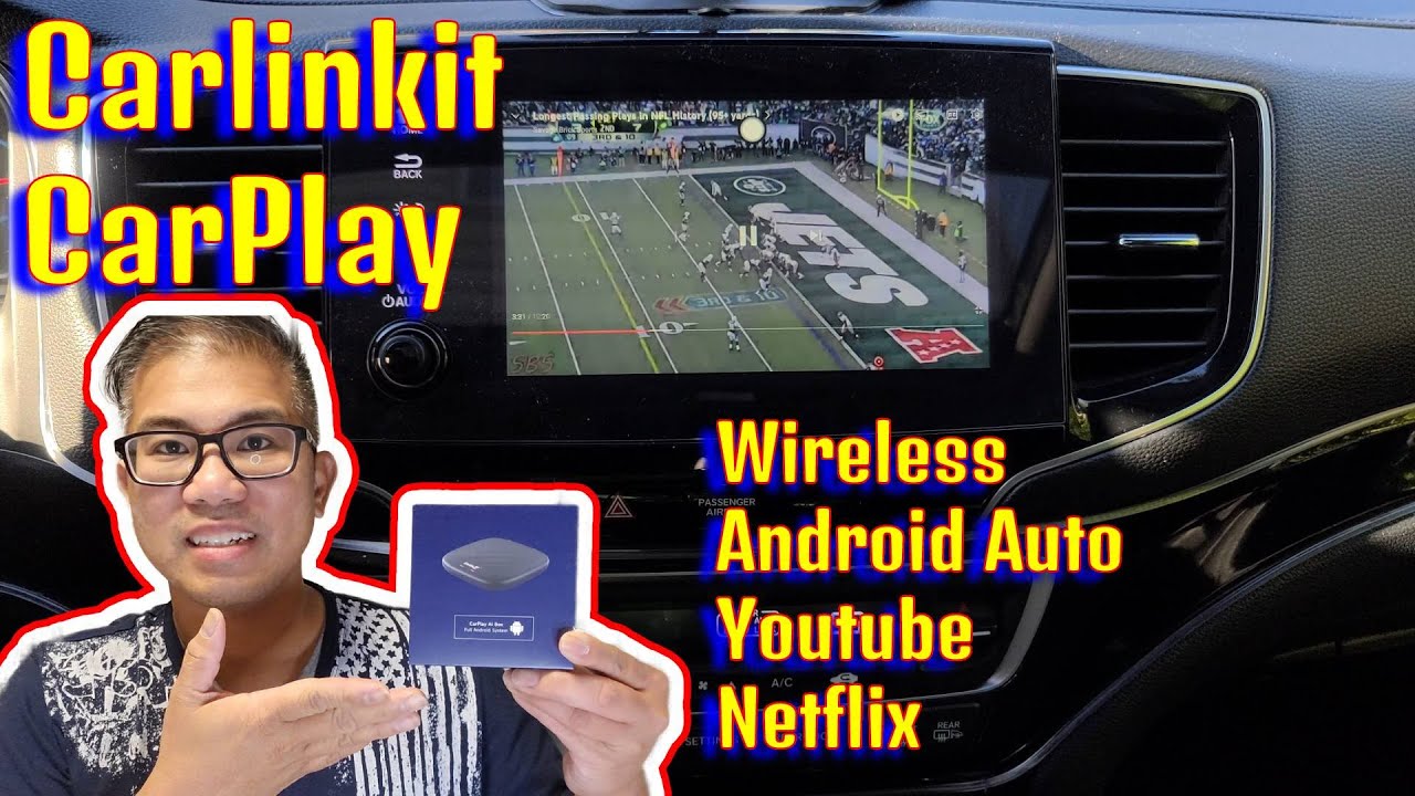 CarlinKit CarPlay Ai Box 4G LTE Wifi CarPlay pour Android Auto