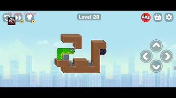 Snake Puzzle Slither to Eat level 28 Walkthrough Solution 