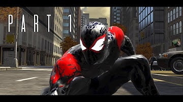 Spider-Man: Web of Shadows (PC)(Miles Morales Suit Playthrough) - PART 1 - Venom