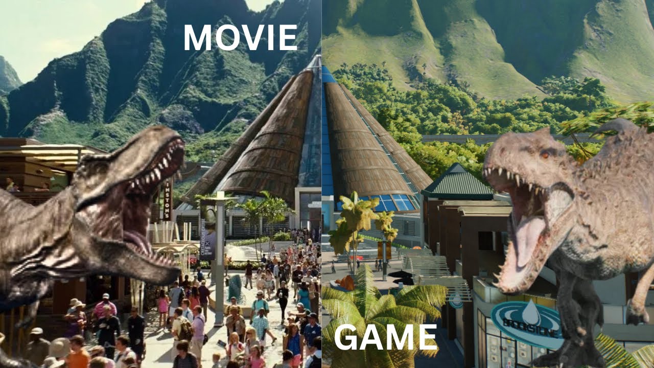 I RECREATED JURASSIC WORLD IN JURASSIC WORLD EVOLUTION 3... - YouTube
