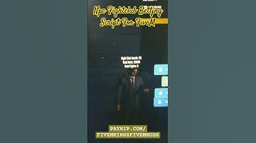Npc Fightclub Betting Script For FiveM - Payhip.com/FiveMKingsFiveMMods - New 2024 FiveM Script.