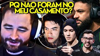 FALLEN COBRA EXPLICAÇÃO AO FER, COLDZERA, FNX E TACO AO VIVO POR NAO TEREM IDO AO SEU CASAMENTO