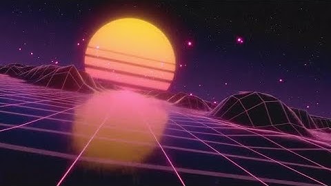 Retro Space Stock Motion Graphics