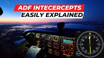 How to intercept an ADF Track Outbound - Canadian Pilot Exam Question (INRAT and CPAER exam)