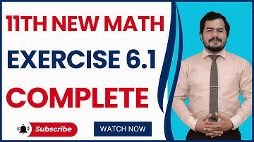 chapter 6 || exercise 6.1 || Sequences and Series || 11th class math new book 2025 || Complete