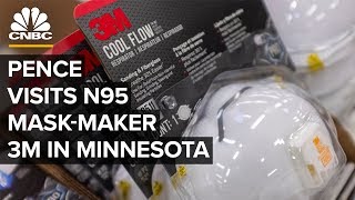 VP Pence visits N95 mask-maker 3M in Minnesota amid coronavirus outbreak – 3/5/2020