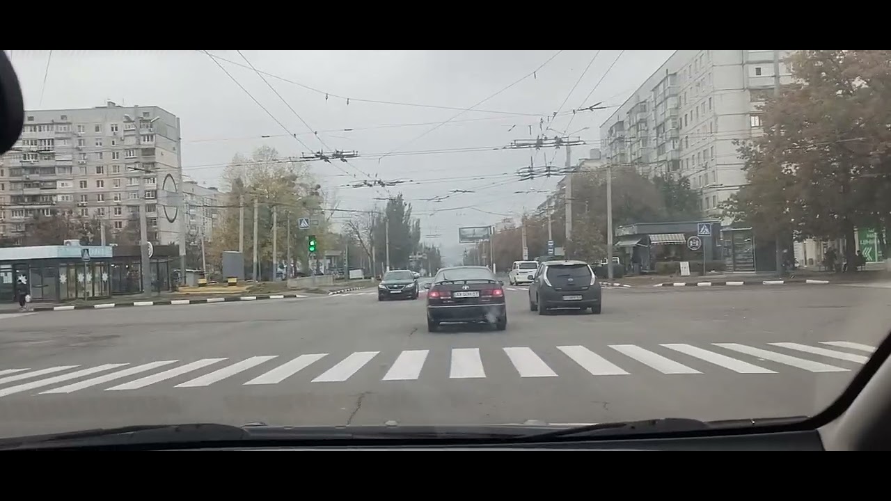 Харьков Салтовка 23 октября 2025 года. ПОЕЗДКА НА АВТО 🚙👍🙏