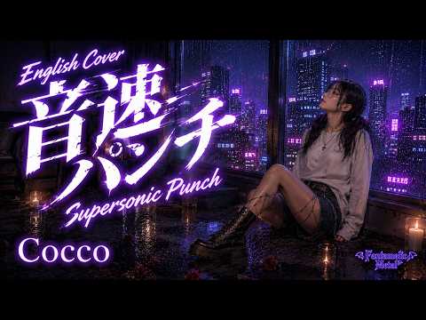 【Visualizer MV】音速パンチ - Cocco (ガールズメタル英語Ver)【00年代 AIカバー】