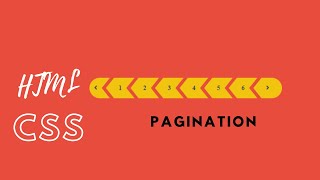 Awesome Pagination Using HTML and CSS