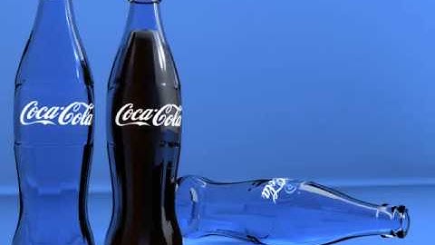 3D Model of Coke Glass Bottle Review