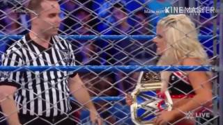 Alexa Bliss vs Becky Lynch, steel cage Match for Smackdown Women's Championship: Smackdown Live