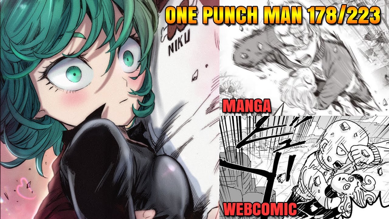 One Punch Man 178 - Só vem TATSUMAKI x SAITAMA descubra a data de  lançamento