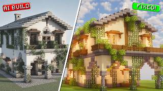 I Fixed This AI Minecraft Build...