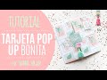 Tutorial: cómo hacer una tarjeta pop up  Idea snail mail con Bonita - por Sonia Vilar