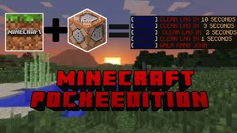 Simple Clear Lag Commands For Mcpe/Be Version 1.19.70+ [NO ADDONS]