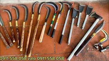 KHÂU LIÊM DAO QUẮM MÓC DẬT CÀNH 50K DAO  QUẮM CHẶT CÂY CHẶT CÀNH GIÁ RẺ 