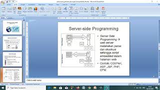 Server side dan Client side Pemrograman