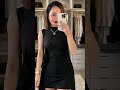 ✨ Classy in Black 🖤 | Effortless Chic Mirror Selfie Vibes