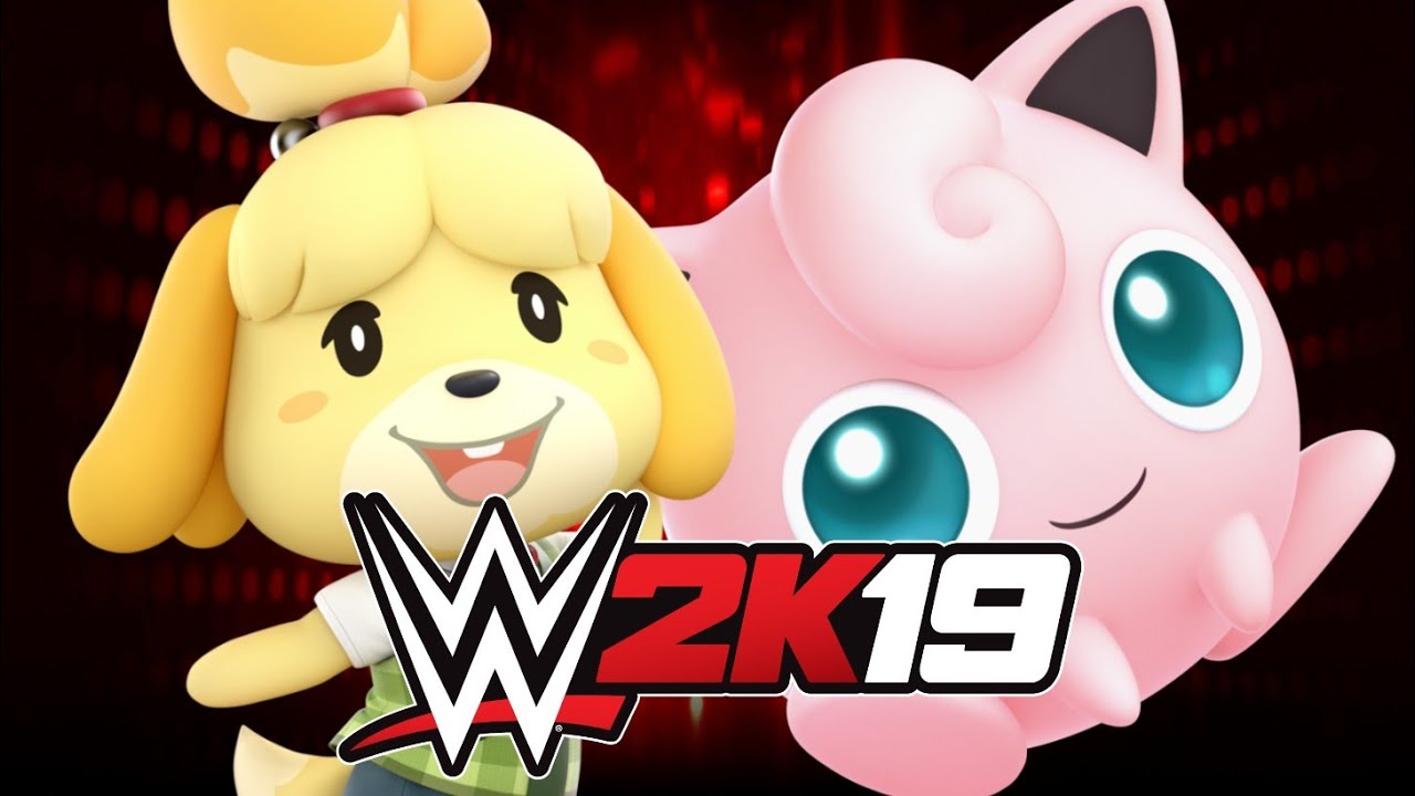 WWE 2K19: Isabelle vs. Jigglypuff