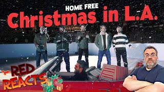 Red Reacts To Home Free | Christmas In LA | The Christmas Presents