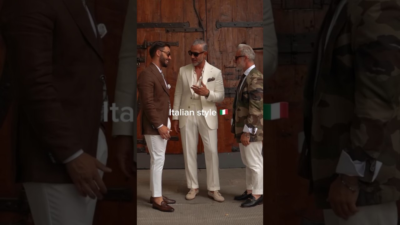 Italian Style ||Today's Gentlemen||Men's Fashion ||