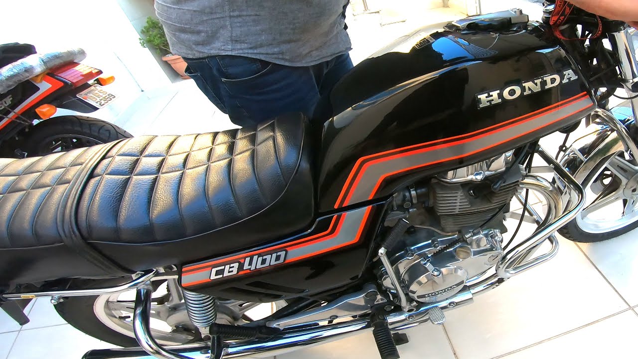 ENCONTREI A FAMOSA CB 400 1981 PANTERA NEGRA A PREÇO DE 7 GALO