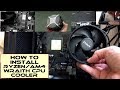 How to install a Ryzen/AM4 Wraith CPU Cooler