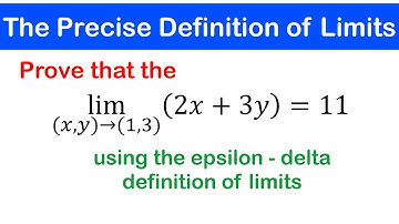 🟡03 - Epsilon - Deltadefinitie van limieten van functies van twee variabelen 1