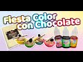 Aplicación de Fiesta Color Sobre Chocolate