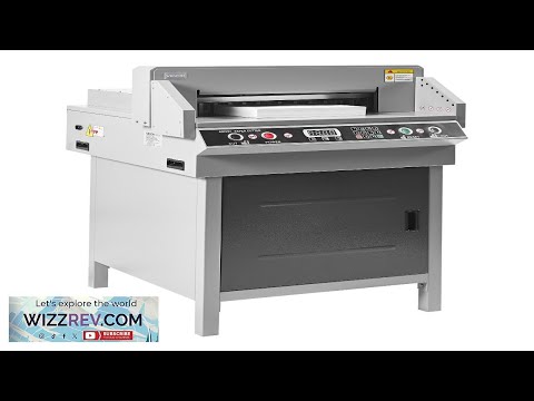 آلة قطع الورق الكهربائية  آلة قطع الورق المعدنية شديدة التحمل مقاس 18 9 بوصة