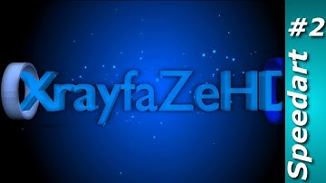 XrayFaZeHD INTRO & YT Banner | Blender & Gimp | Speedart