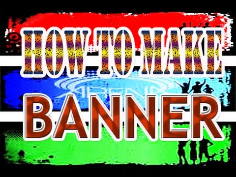 How to make banner using Microsoft Publisher