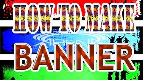 How to make banner using Microsoft Publisher