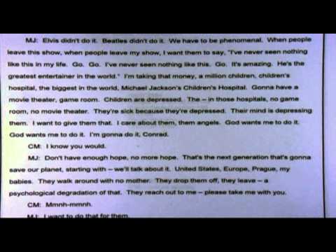 Conrad Murray manslaughter trial: Michael Jackson's slurred audio tape