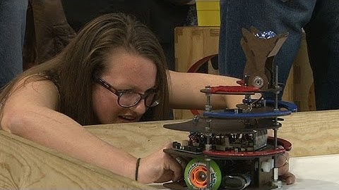 Student Robots Clash in Class Finale