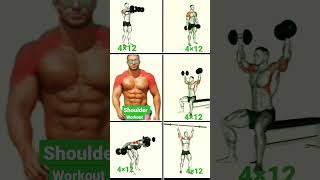 shoulder workout ?️|shorts shoulder exercise workout shortsfeed youtubeshorts bodybuilding