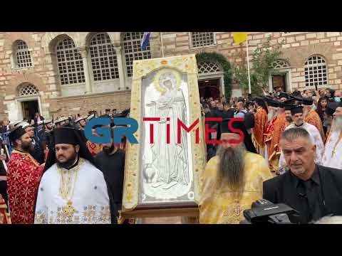 Θεσσαλονίκη: Σε εξέλιξη η πανηγυρική Λιτανεία των ιερών Εικόνων (1)