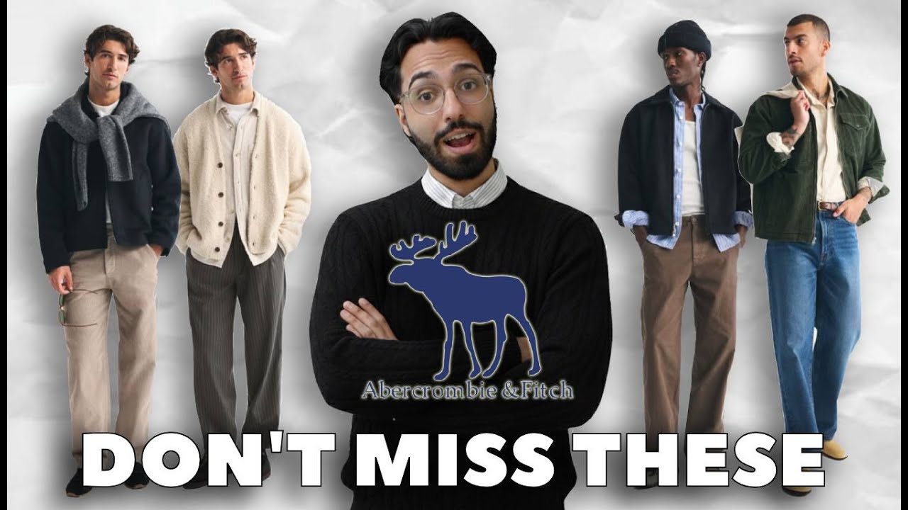 THE BEST FALL/WINTER ESSENTIALS FROM ABERCROMBIE - YouTube