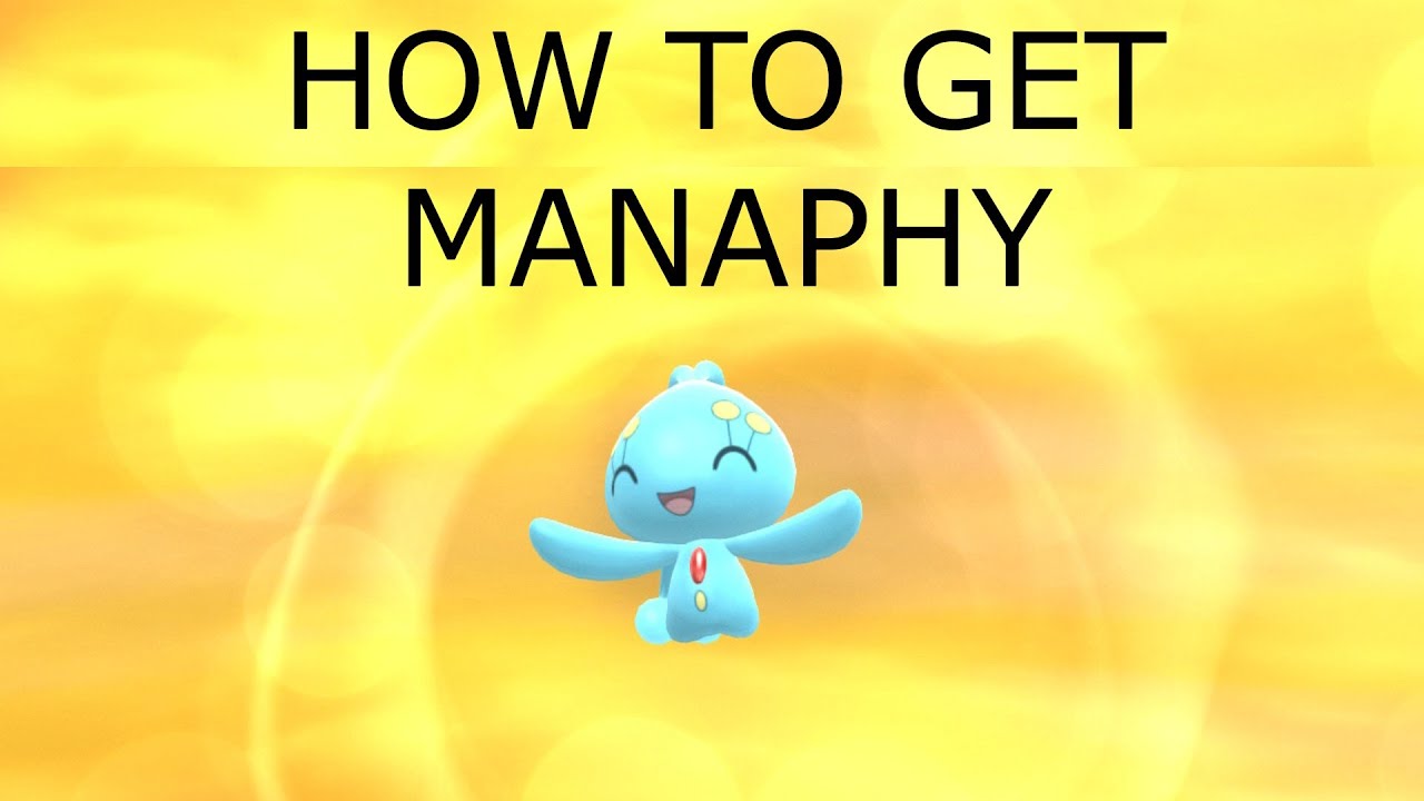 *EVENT OVER* How to get Manaphy and Phione in Pokemon Brilliant Diamond and Shining Pearl YouTube