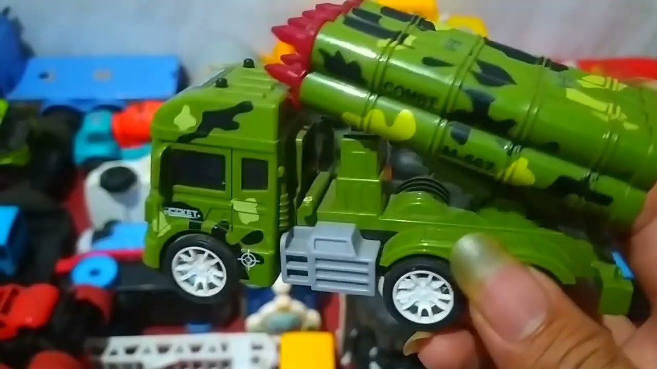 Mobil Mobilan Truk Oleng , Mobil Truk Molen, Mobil Balap, Truk Pasir, Excavator, Mobil Roket, Colt