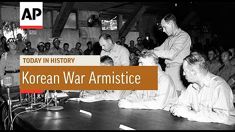 Korean War Armistice Signed - 1953  | Today in History | 27 July 16 - DayDayNews