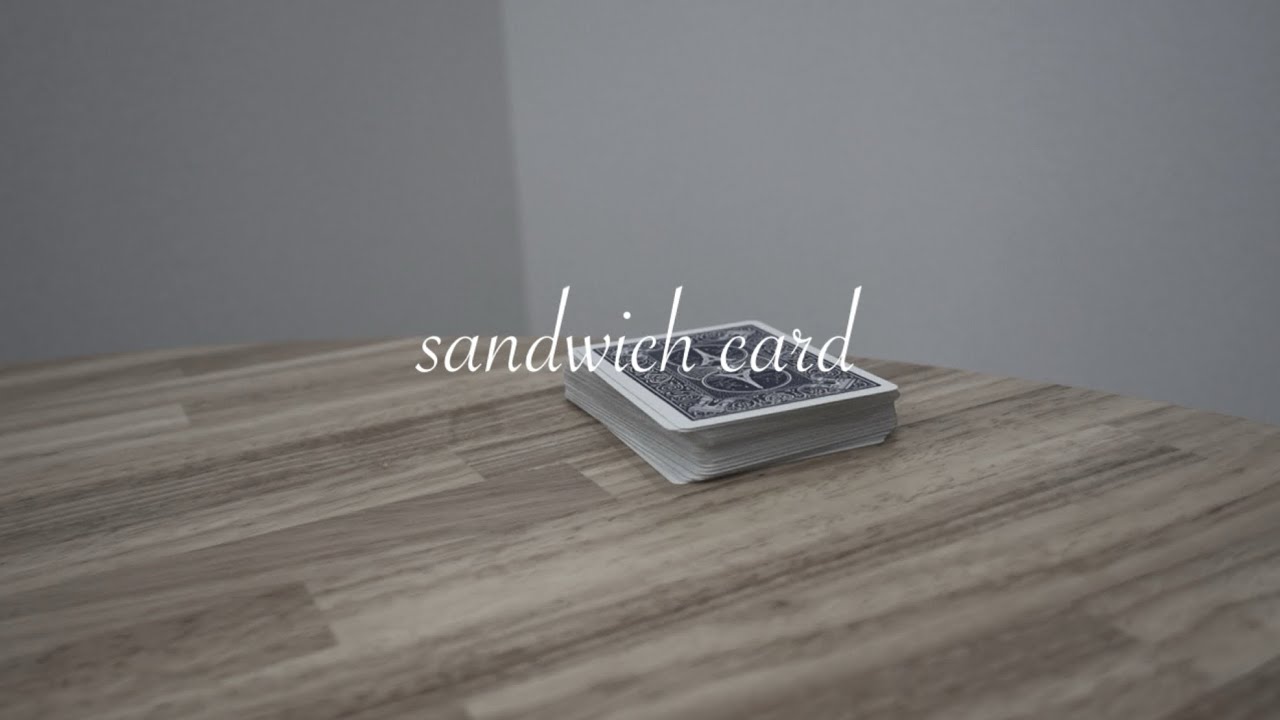 sandwich card