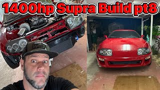 1400HP Supra Build Part 8 (Finally back together )