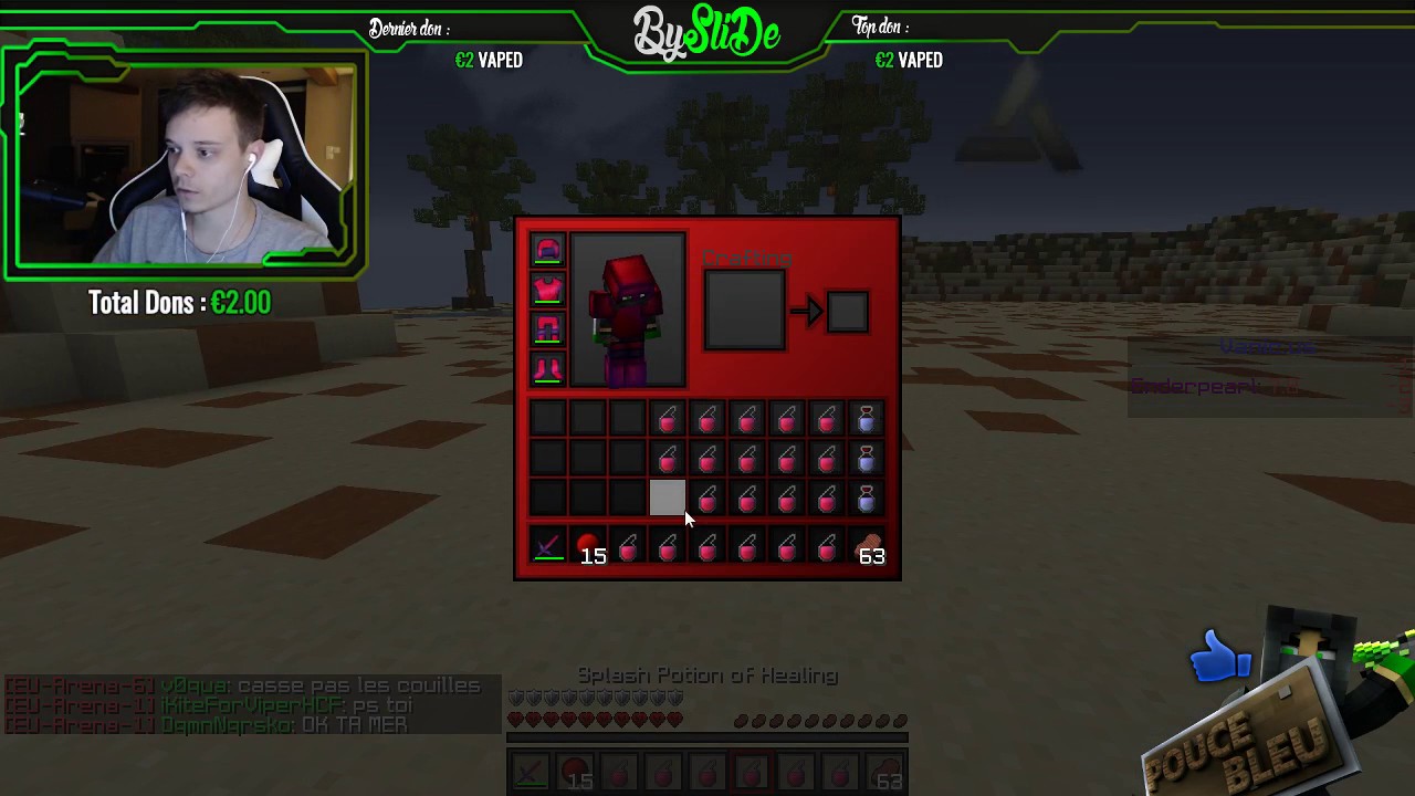 BYSLIDE | LIVE PVP SUR MINECRAFT ! - BYSLIDE | LIVE PVP SUR MINECRAFT !