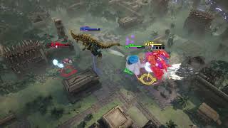 Gigabash 'Ultraman: Rising' DLC Gameplay: 4-Player Mode