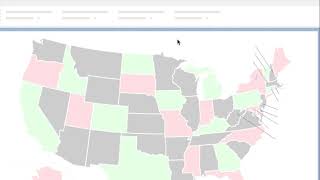 US Map Lightning Web Component - Demo with data