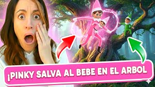 El Elfo Travieso 🍼 ¡MISION RESCATE BEBÉ! 🕵️‍♀️ PINKY Y LOLITA lo ENCUENTRAN en el ARBOL MÁGICO✨